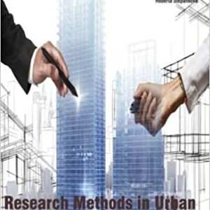 Research Methods In Urban And Regional Planning 2 Vol Set Hb 2017