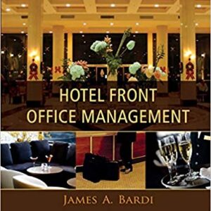 Hotel Front Office Management 5Ed Pb 2017