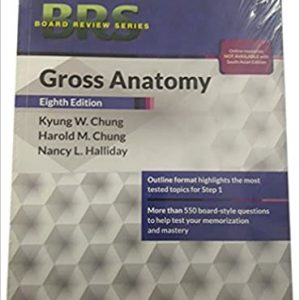 Brs Gross Anatomy 8Ed Sae Pb 2017