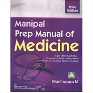 Manipal Prep Manual Of Medicine 3Ed Pb 2021