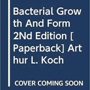 Bacterial Growth And Form 2Ed Sae Pb 2019