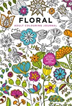Adult Colouring Journal: Floral