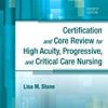 9780323446402 1 | Certification And Core Review For High Acuity Progressive And Critical Care 7Ed Pb 2018 | 9780323445337 | Together Books Distributor