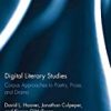9780415352307 1 | Digital Literary Studies Corpus Approaches To Poetry Prose And Drama Hb 2014 | 9780415329040 | Together Books Distributor