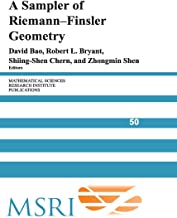 A Sampler Of Riemann Finsler Geometry Hb 2004