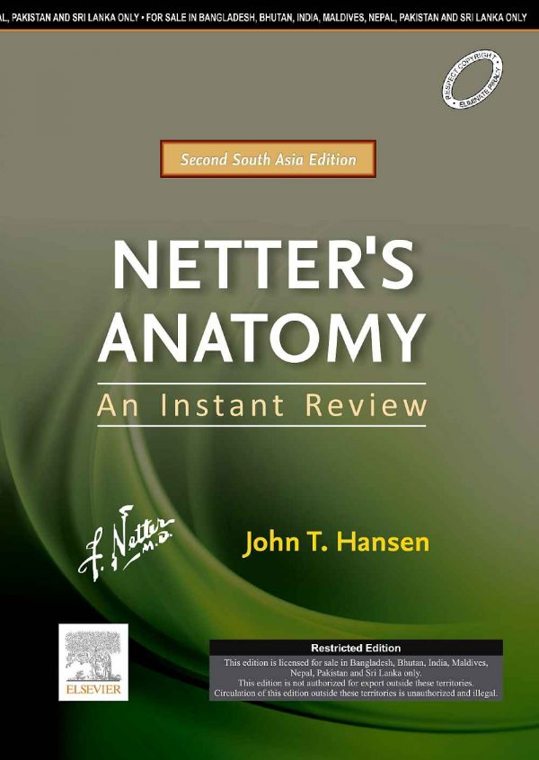 9788131257128 1 | Netter's Anatomy: An Instant Review -2E | 9788131257128 | Together Books Distributor