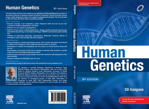 9788131262092 1 | Human Genetics ? 6E | 9788131262092 | Together Books Distributor