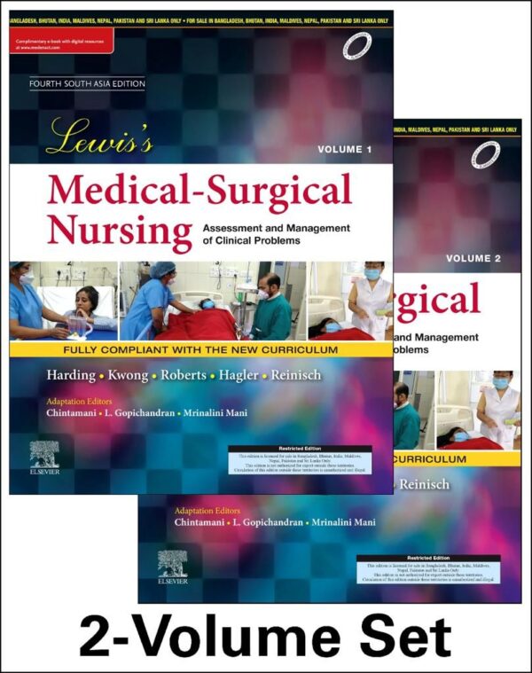 9788131262917 Lewis's Medical-Surgical Nursing Ed-4SAE