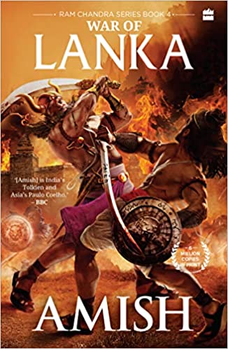 War of Lanka (Ram Chandra Series Book 4) Paperback – 3 October 2022 isbn no 9789356291522